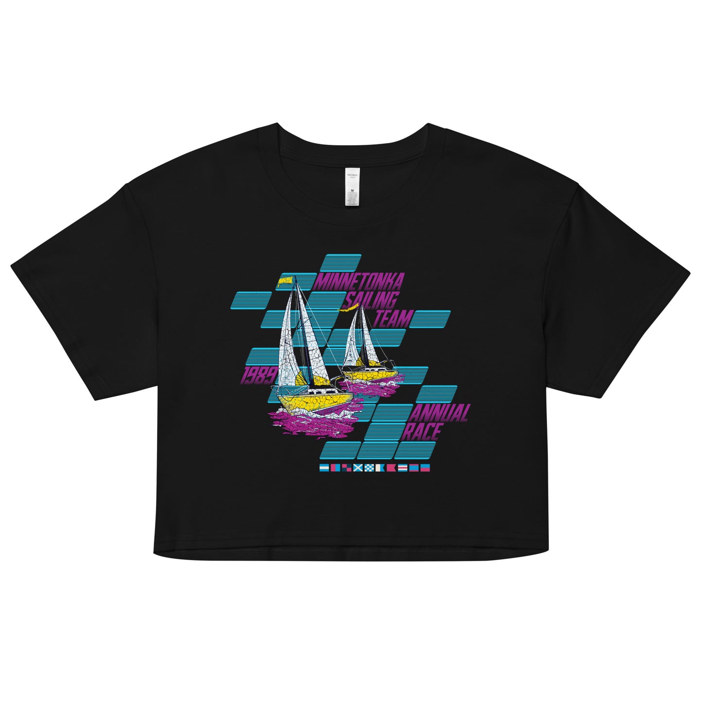 Minnetonka Sailing Club Crop Top