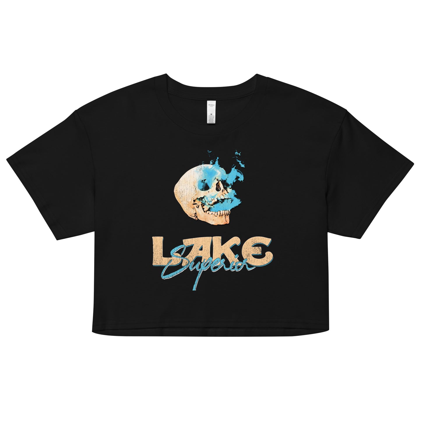 Lake Superior Sailor's Skull Crop Top