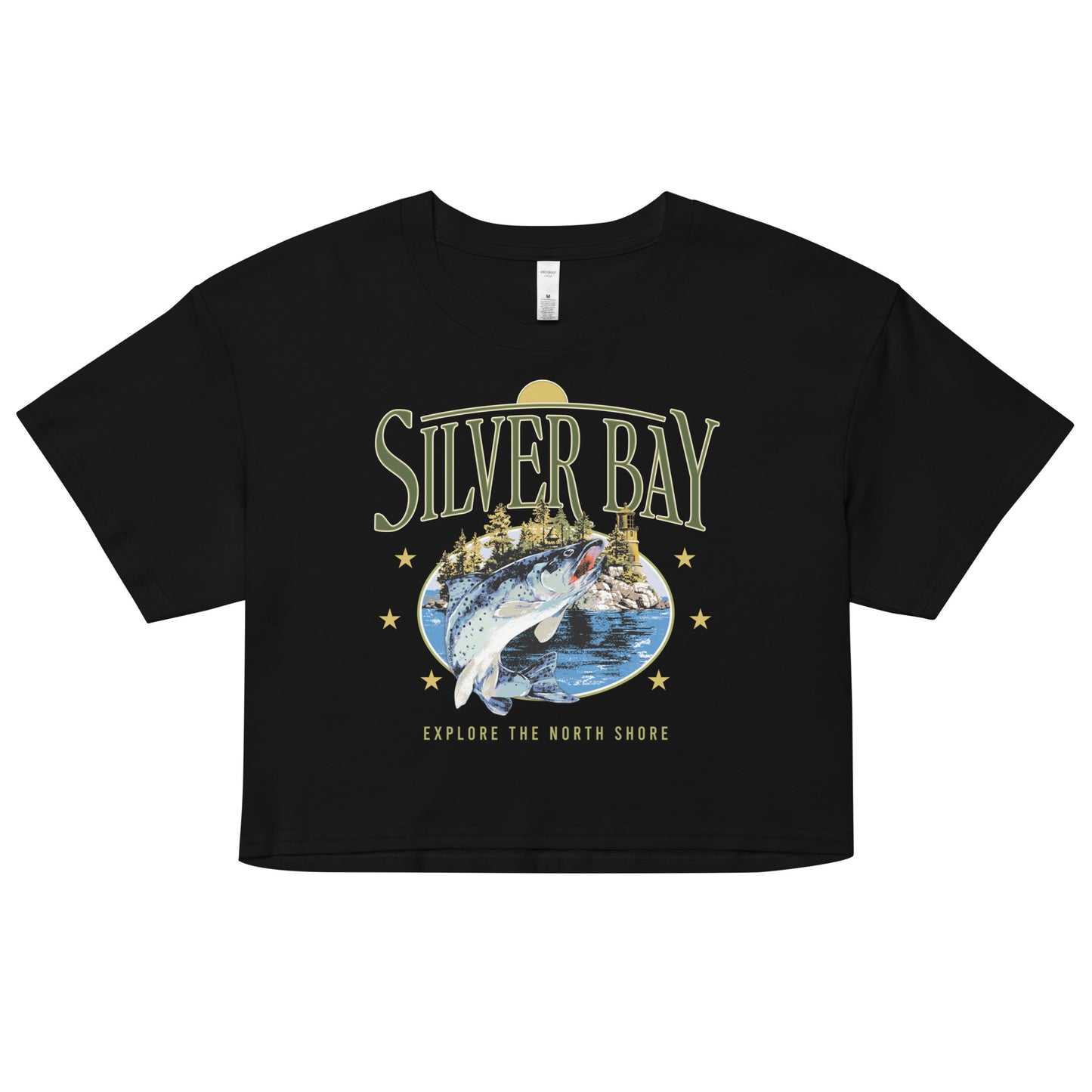 Silver Bay Crop Top