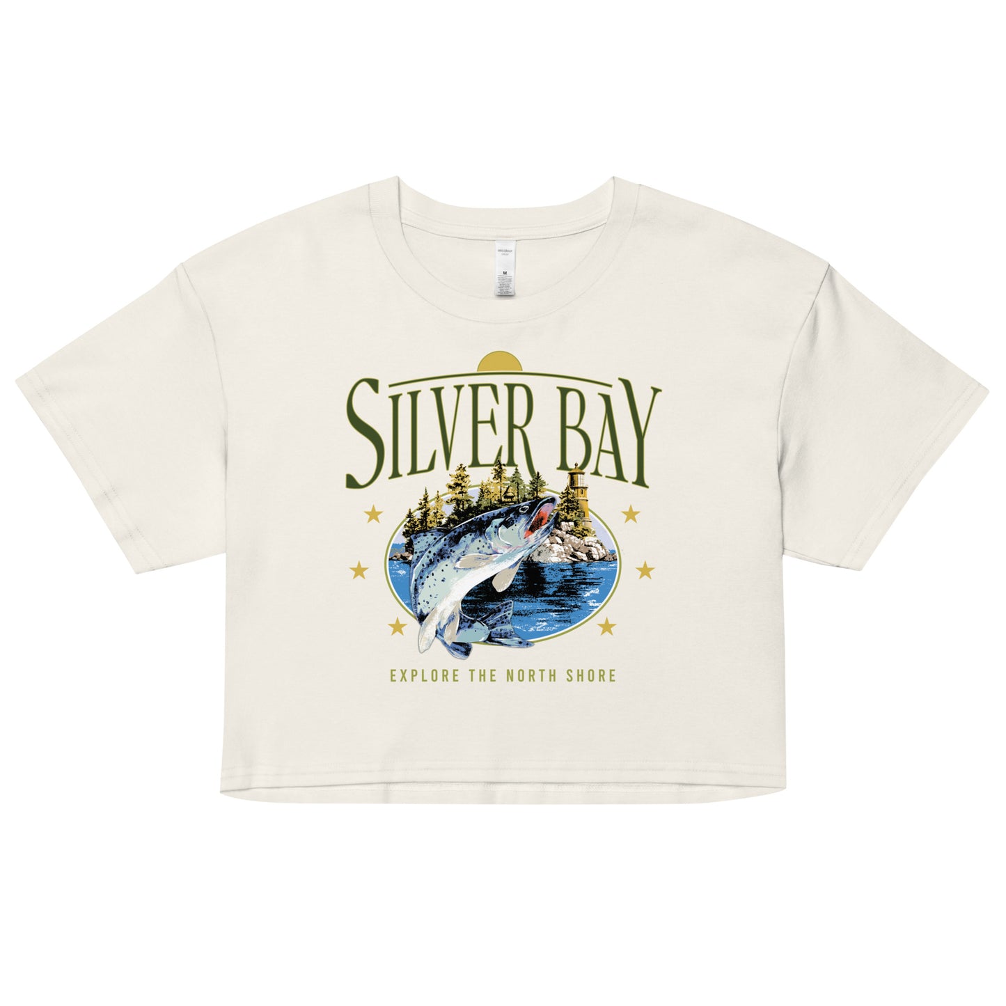 Silver Bay Crop Top