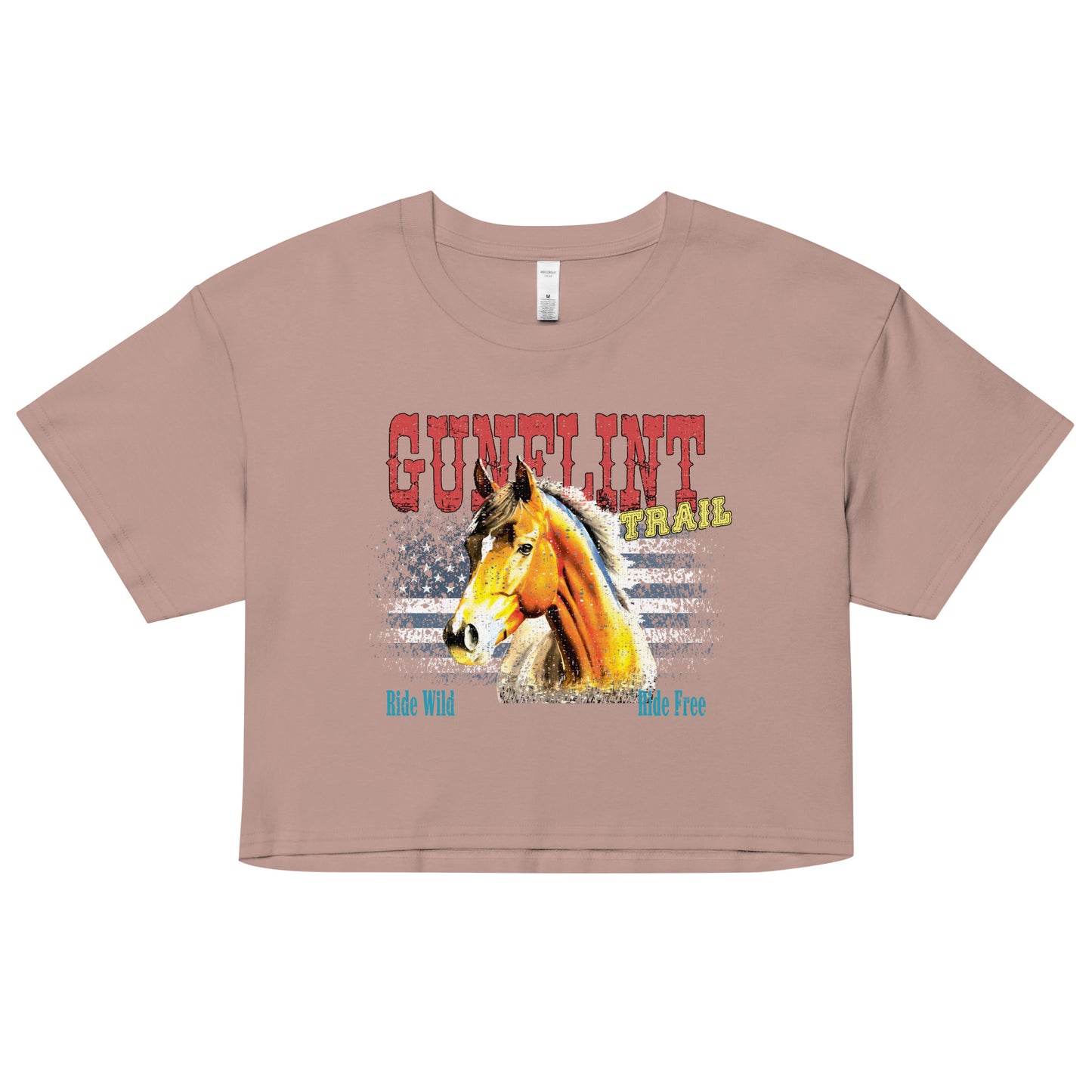 Gunflint Trail Horse Crop Top