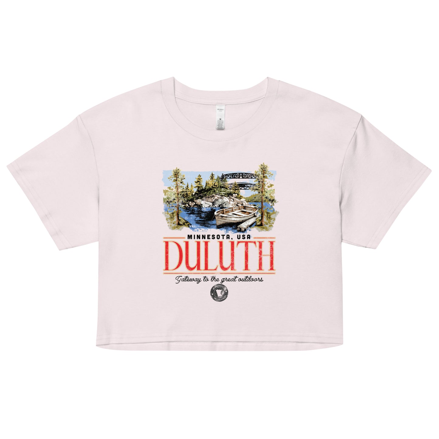 Duluth Aerial Lift Bridge Crop Top