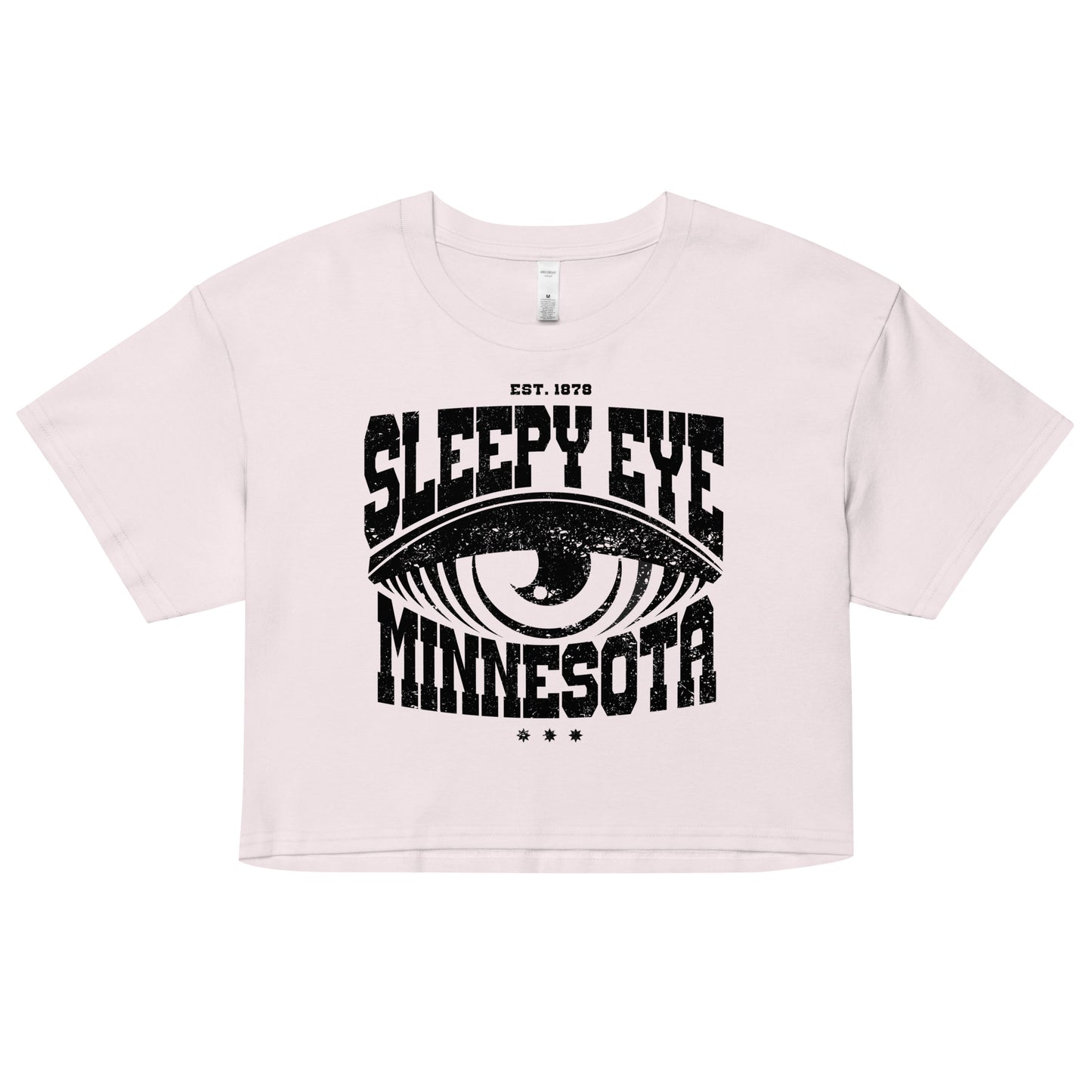 Sleepy Eye-ball Crop Top