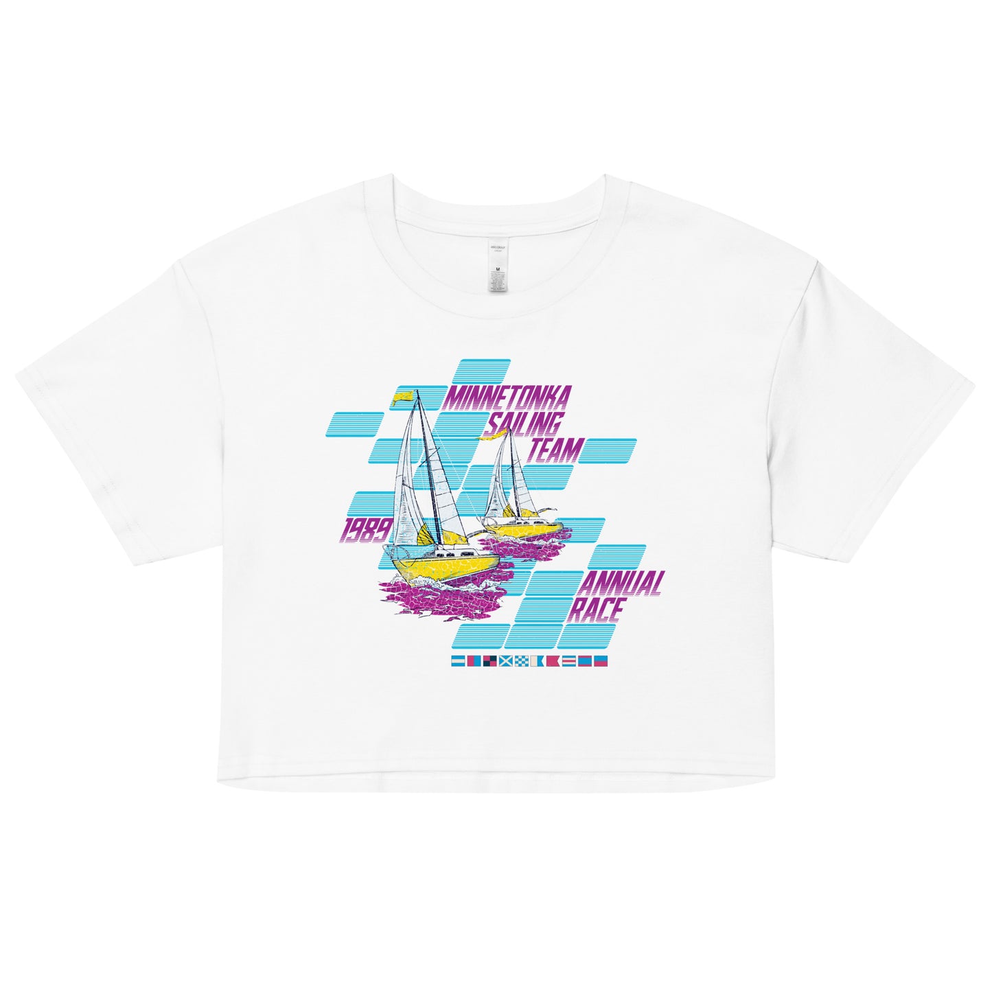 Minnetonka Sailing Club Crop Top