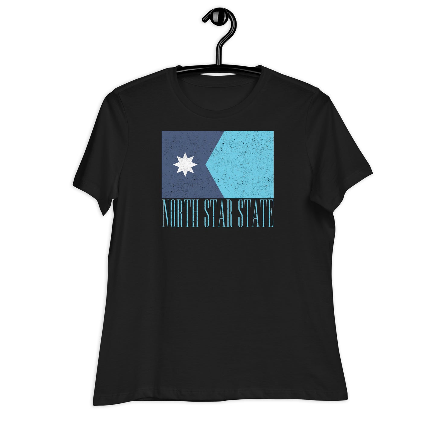 North Star State Flag Women's Tee (Textured)