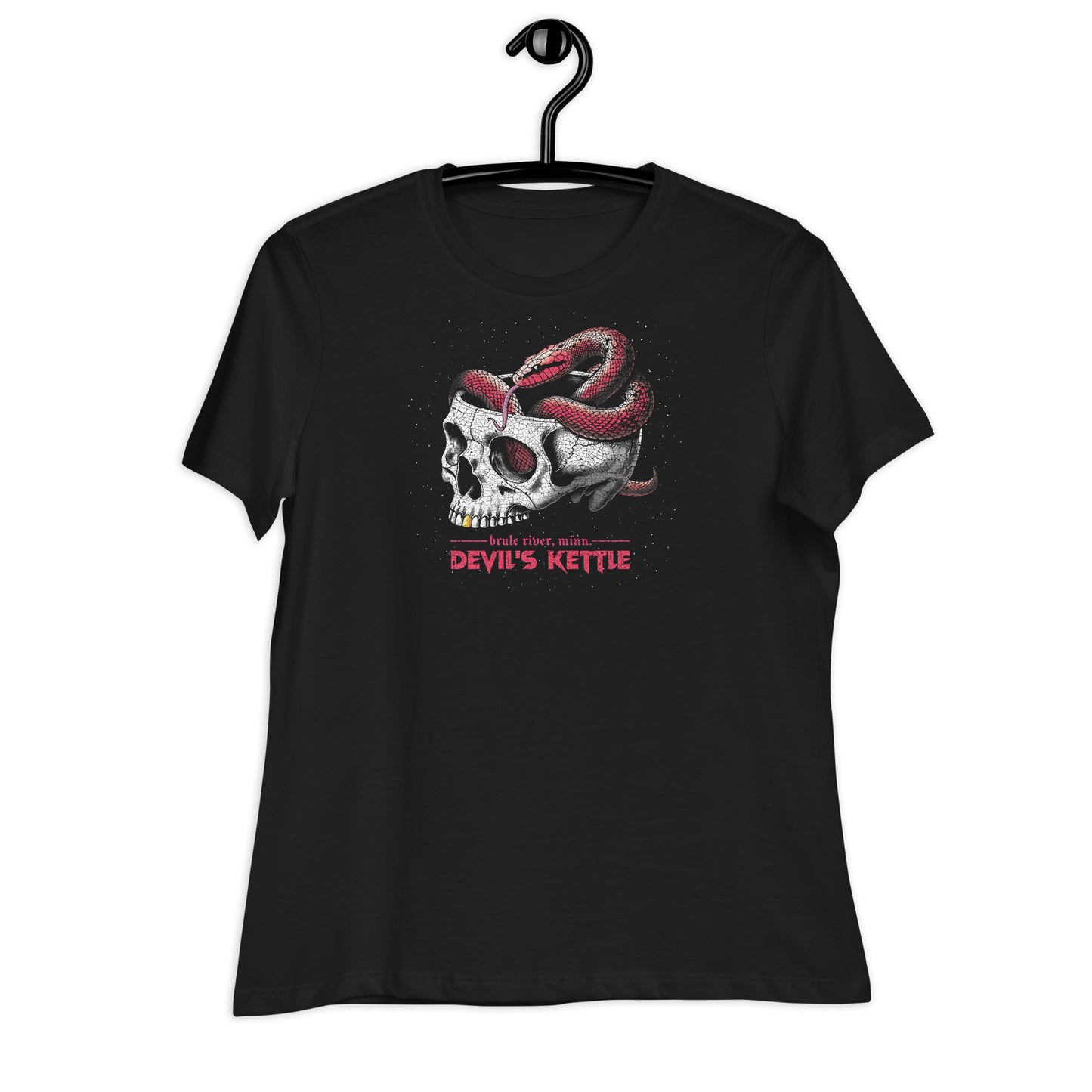 Devil's Kettle Snake & Skull Women's Tee