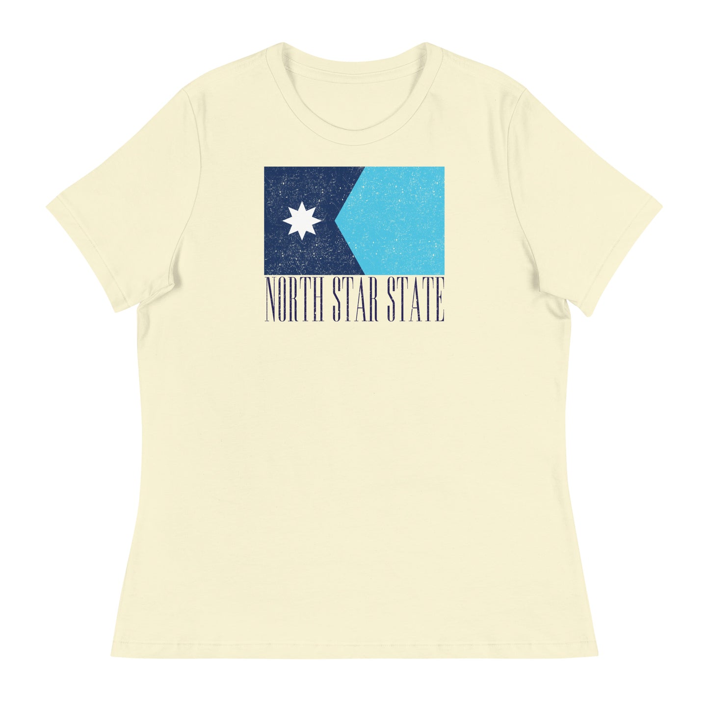 North Star State Flag Blue Women's Tee