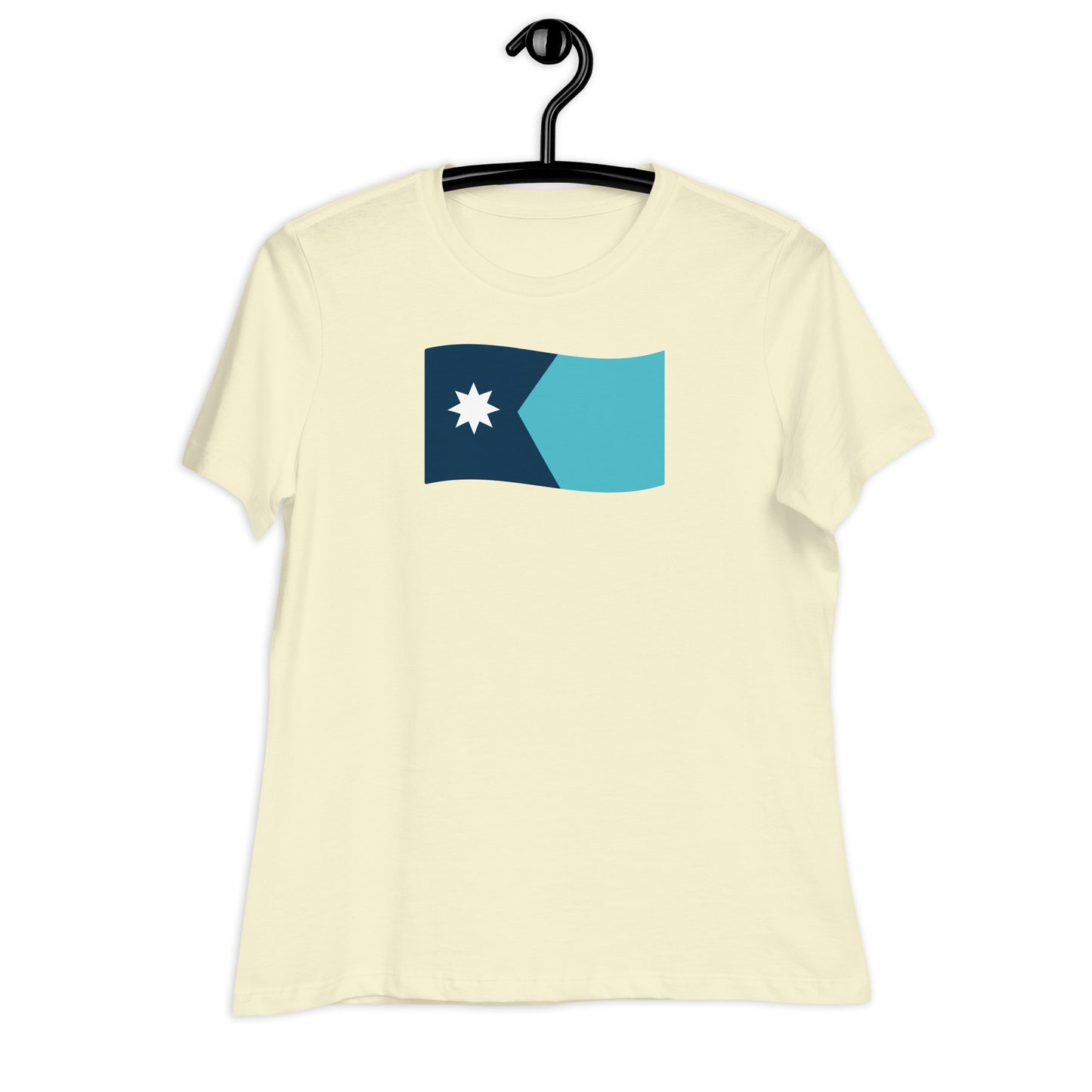 Minnesota State Flag Waving Women's Tee