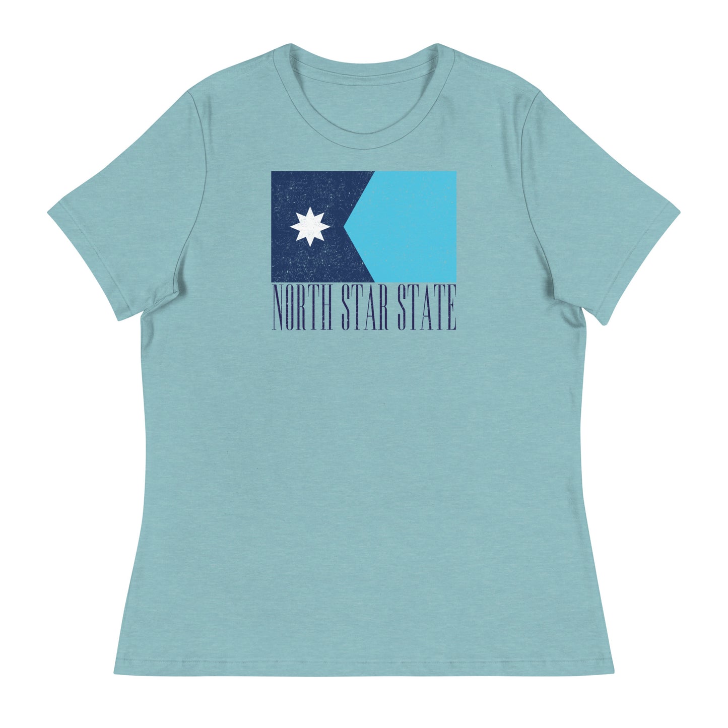 North Star State Flag Blue Women's Tee