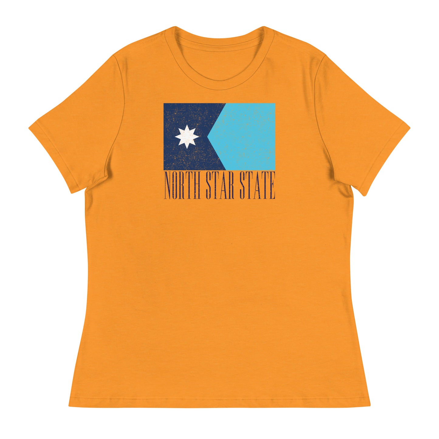 North Star State Flag Blue Women's Tee