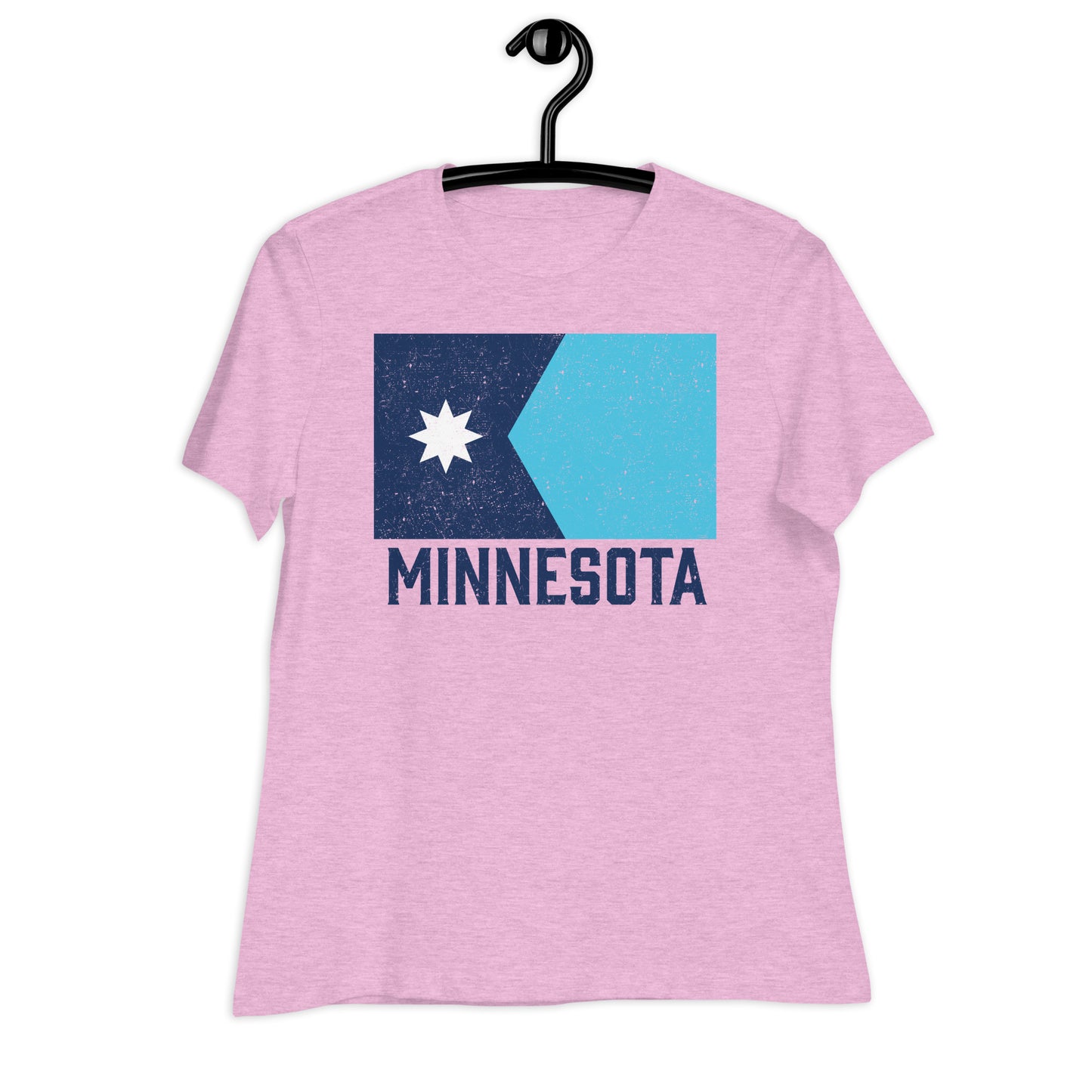 Minnesota State Flag Women's Tee (Textured)