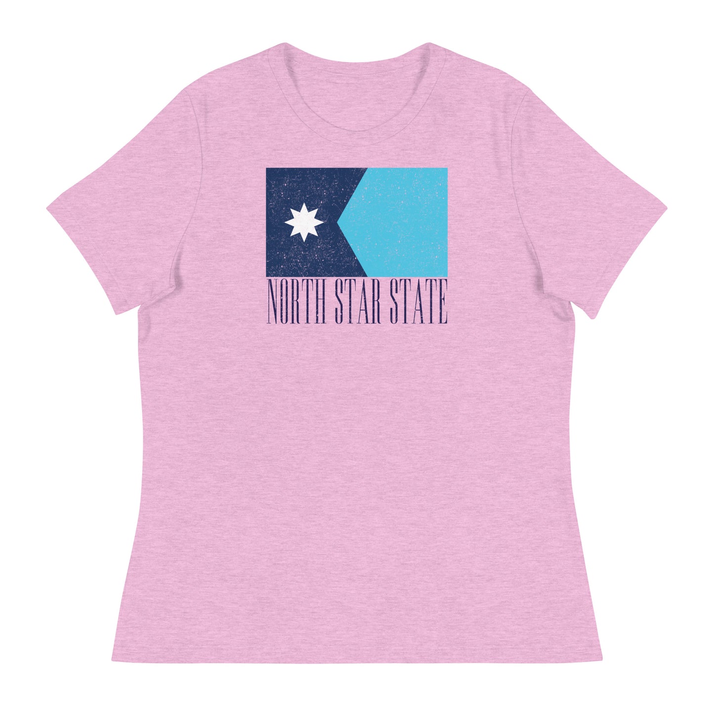 North Star State Flag Blue Women's Tee