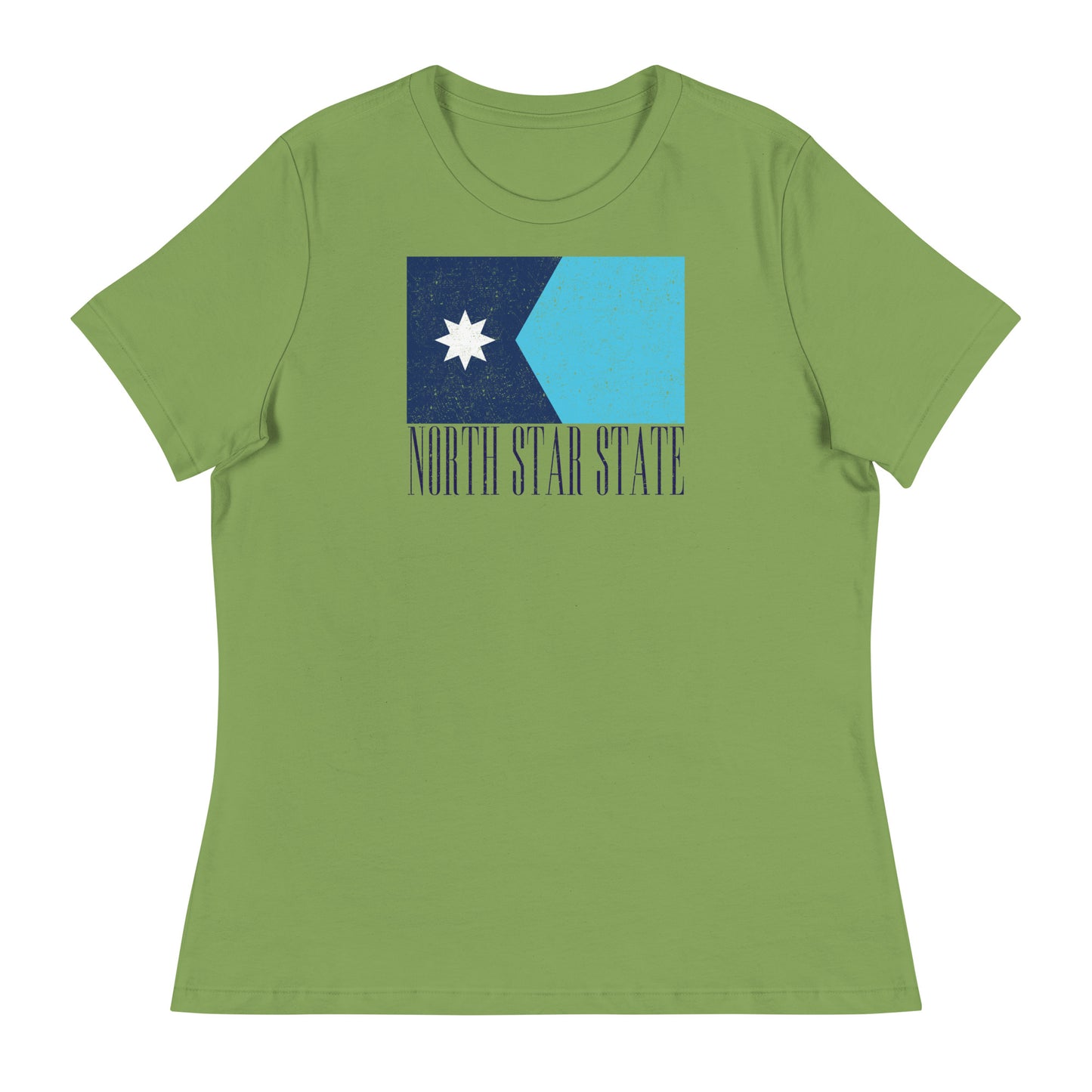 North Star State Flag Blue Women's Tee