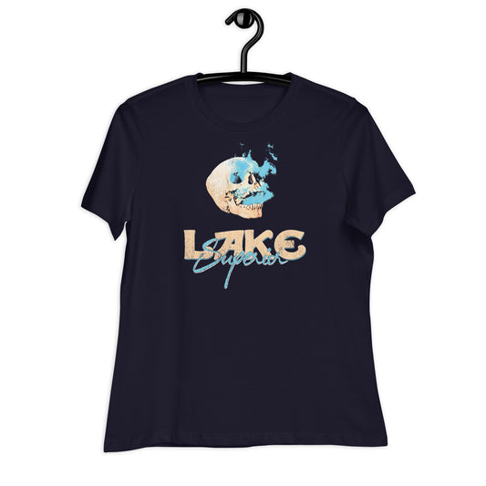 Lake Superior Sailor's Skull Women's Tee