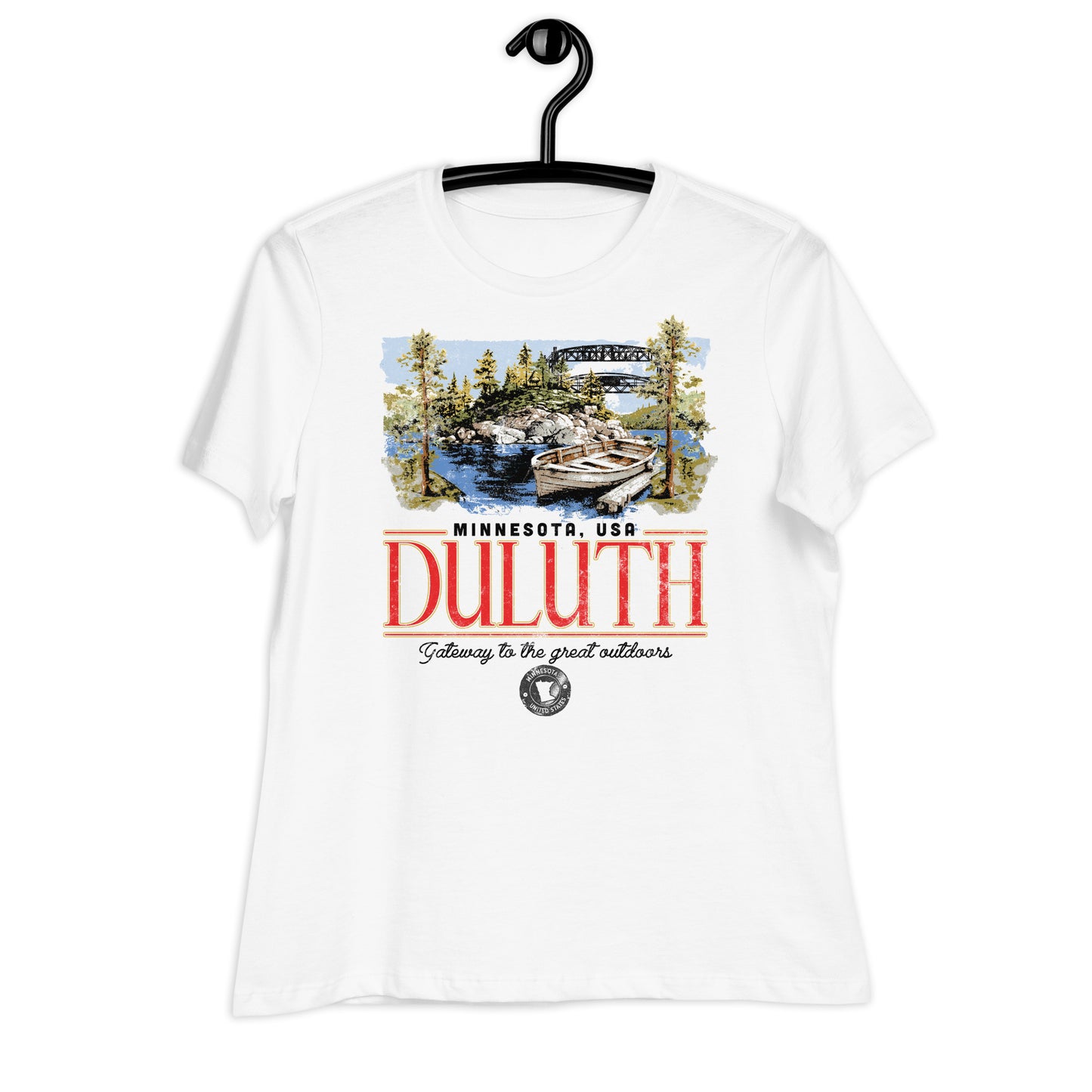 Duluth Aerial Lift Bridge Women's Tee