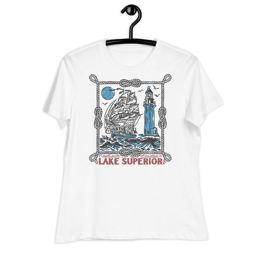 Lake Superior Rough Waters Women's Tee