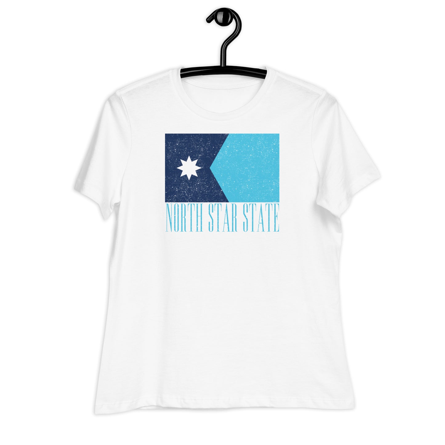 North Star State Flag Women's Tee (Textured)